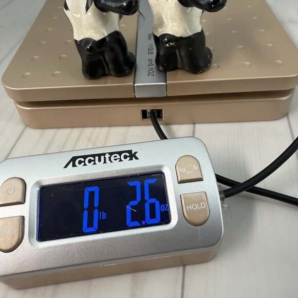 Vintage Salt & Pepper Shakers Dancing Panda Bears Ceramic Figurine Set Japan - Picture 11 of 11